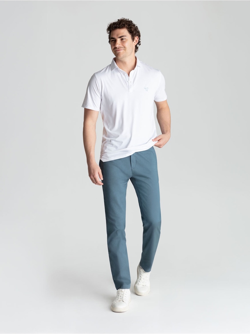 Men's Birddogs Boom for your Broomstick Stretch Blue Khaki Pants Size 34x28